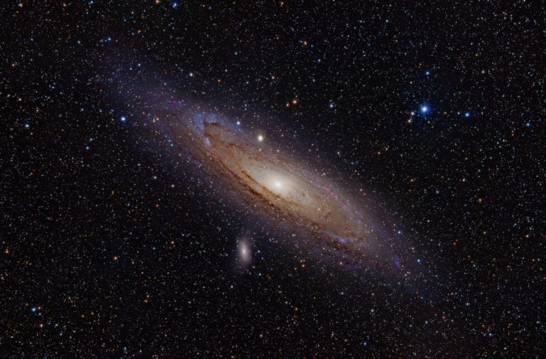 An Image of the Andromeda Galaxy