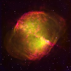 An Image of the Dumbell Nebula